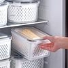 Fridge Organizer Refrigerator Storage Box Fresh Vegetable Fruit Drain Basket Pantry Kitchen Storage Containers