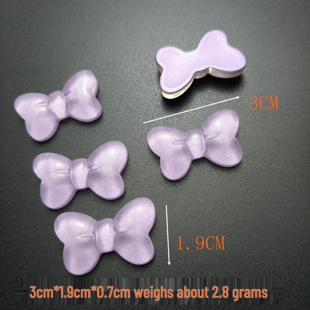 Kitty Cat Cartoon Bow Tie Resin Hair Clip Jewelry Accessory