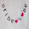 BRIDE TO BE Bunting Garland Banner Hens Night Wedding Party Photo Prop Decor