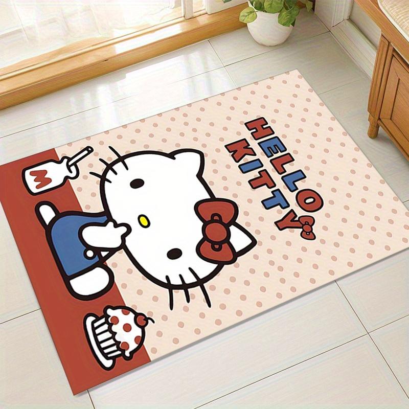 

1 шт. Коврик для офиса Hello Kitty, уличный коврик, декор для дома, подарок с дизайном молочной бутылочки и кекса z2746 60cm by 90cm