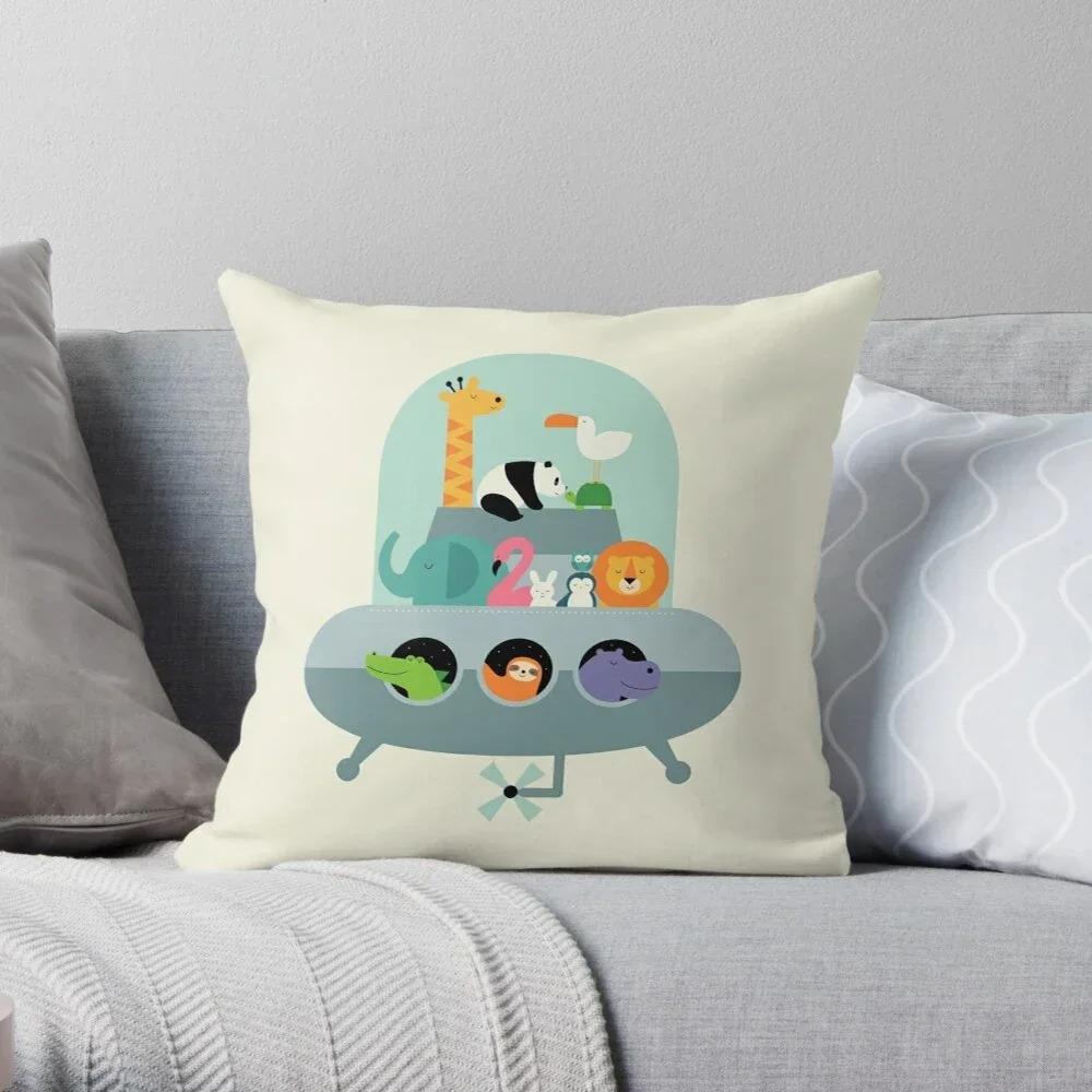 Colorful Animal Figure Pattern Double-sided Printed pillow cover Short plush Suitable living rooms bedrooms throw cushion cover