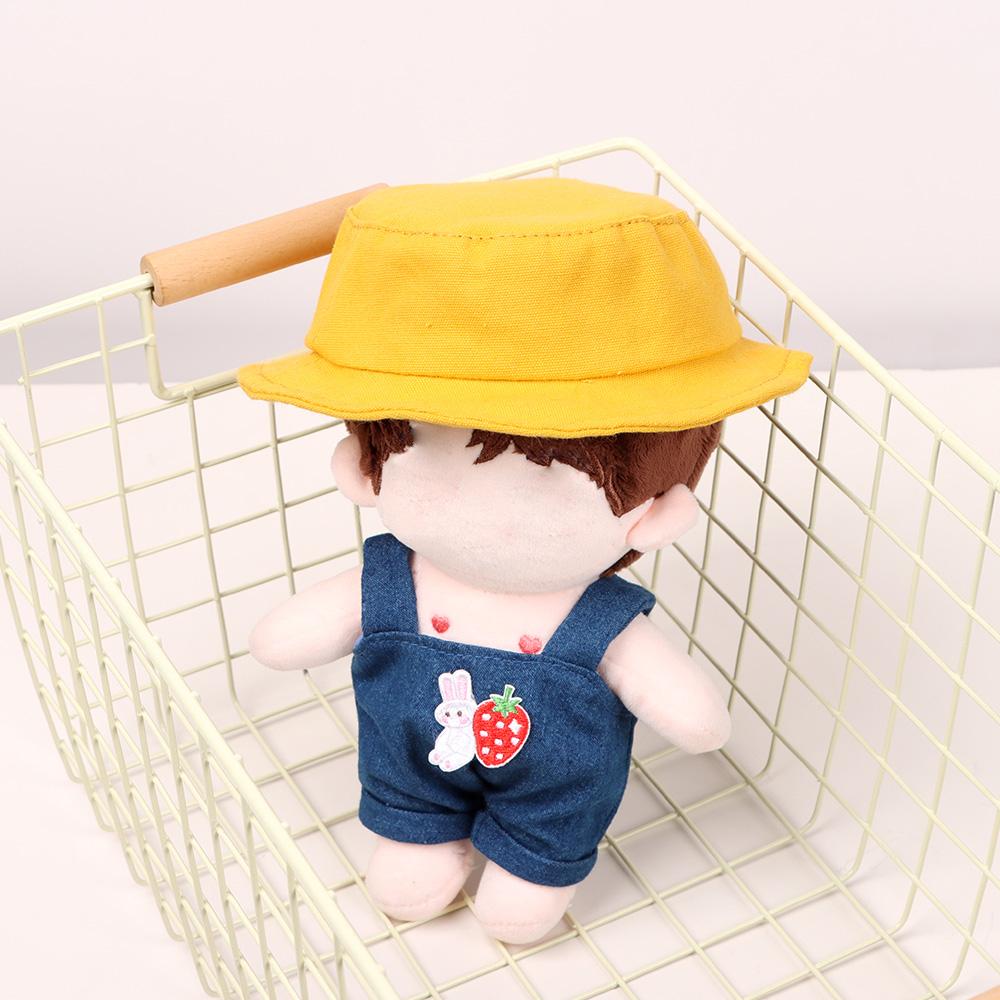 20cm Doll Clothes Miniature Hat Doll Jeans Shorts Outfits Overalls Handmade Jacket Pants For 1/12 BJD Dolls Accessories Kids Toy