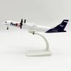1/300 20CM Fedex Express ATR Aircraft Model Planel Airplane Diecast Metal Planes Collect Gifts
