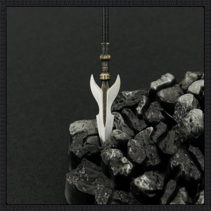 [Nekogamiyama] Ancient Chinese Weapon, Overlord Xiang Yu's Spear, 22cm Long / Miniature Figure, Collectible, Interior Decor