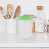 Plastic Beverage Pitcher with Lid Large Capacity for Cold Water Juice Ice Tea Milk Beer Home Party Picnic Bbq Portable Fridge