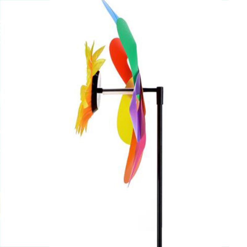 Colorful Garland Sun Flower Windmill Waterproof Outdoor Garden Decoration Site Layout Pinwheels