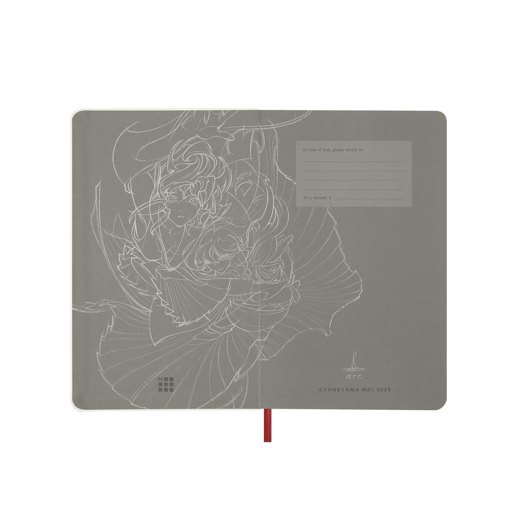 Moleskine Notebook YONEYAMA MAI x Moleskine Plain Large Size (13cm x 21cm) White LEMAIYQP062