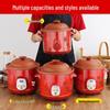 Smart Zisha Clay Stew Pot: Automatic Soup & Porridge Cooker for Health Preservation