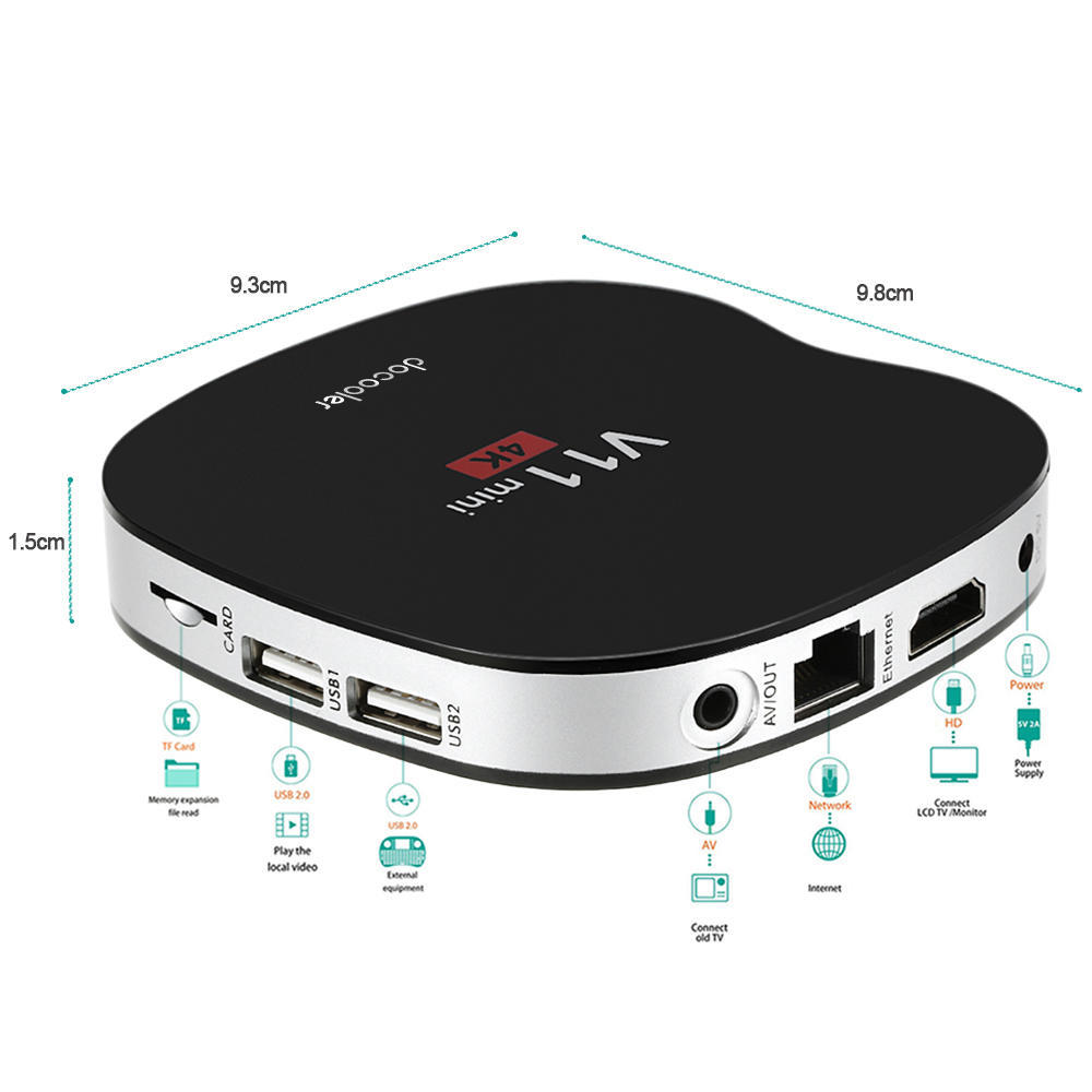 V11mini Smart Android TV Box Android 51 