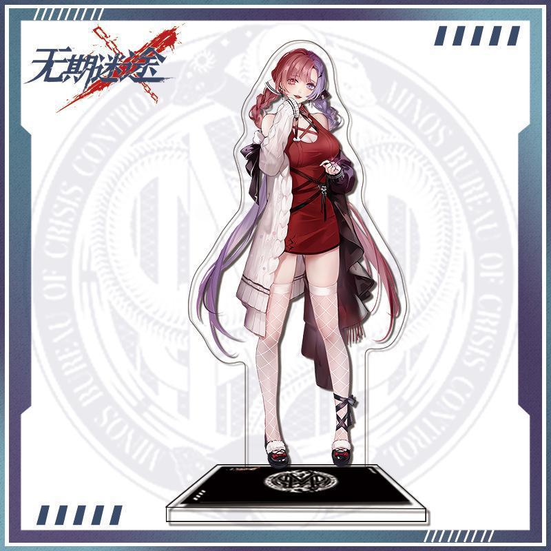 Fans Gift Charm Game Anime Path to Nowhere HD Figures Zoya Hamel Demolia Acrylic Stand Series Desk Decor Collection About 15cm