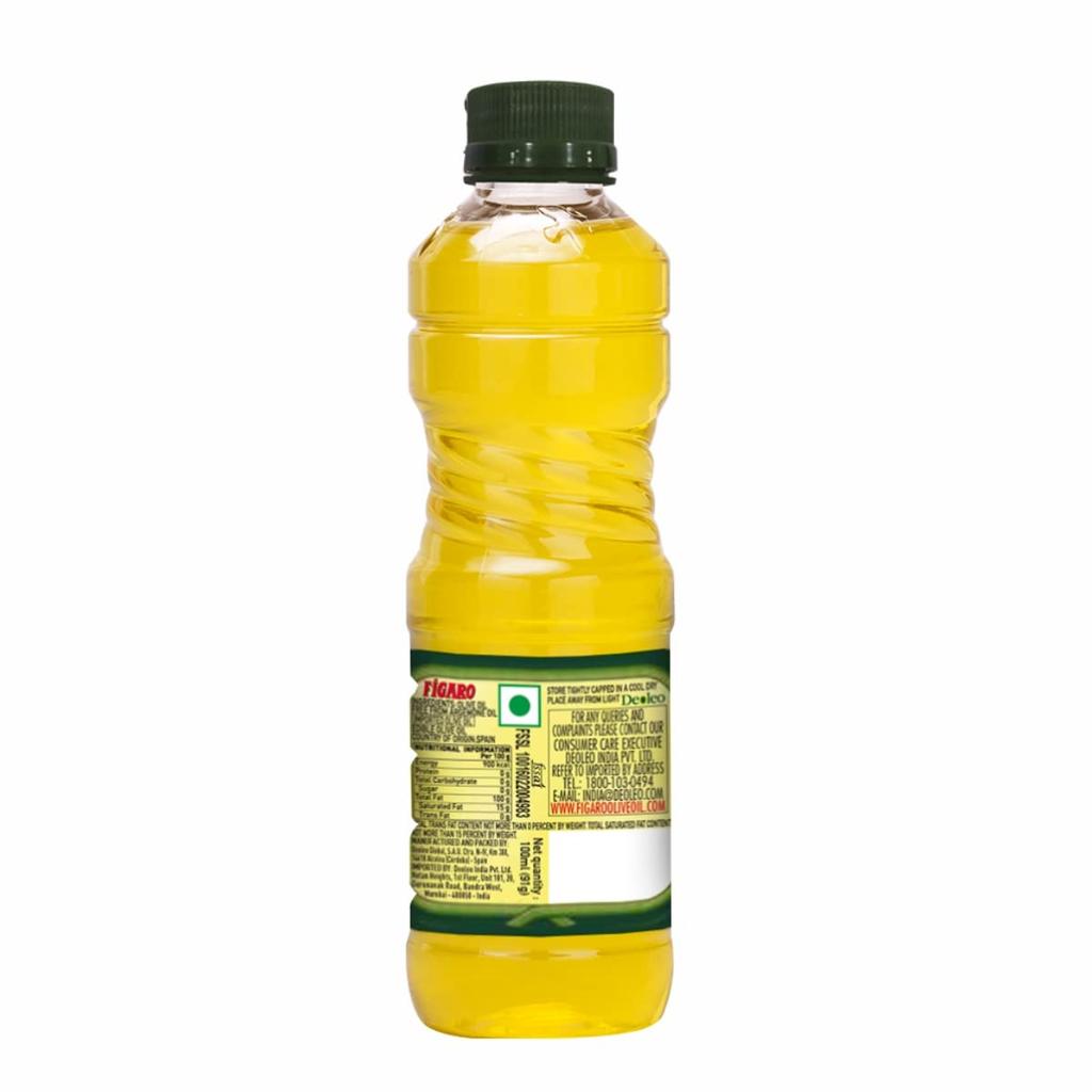 Figaro Olive Oil 100ml Pack of 1 – Pure Edible Oil for Cooking, Sauteing, Stir Fry, Shallow Fry, Imported from Spain