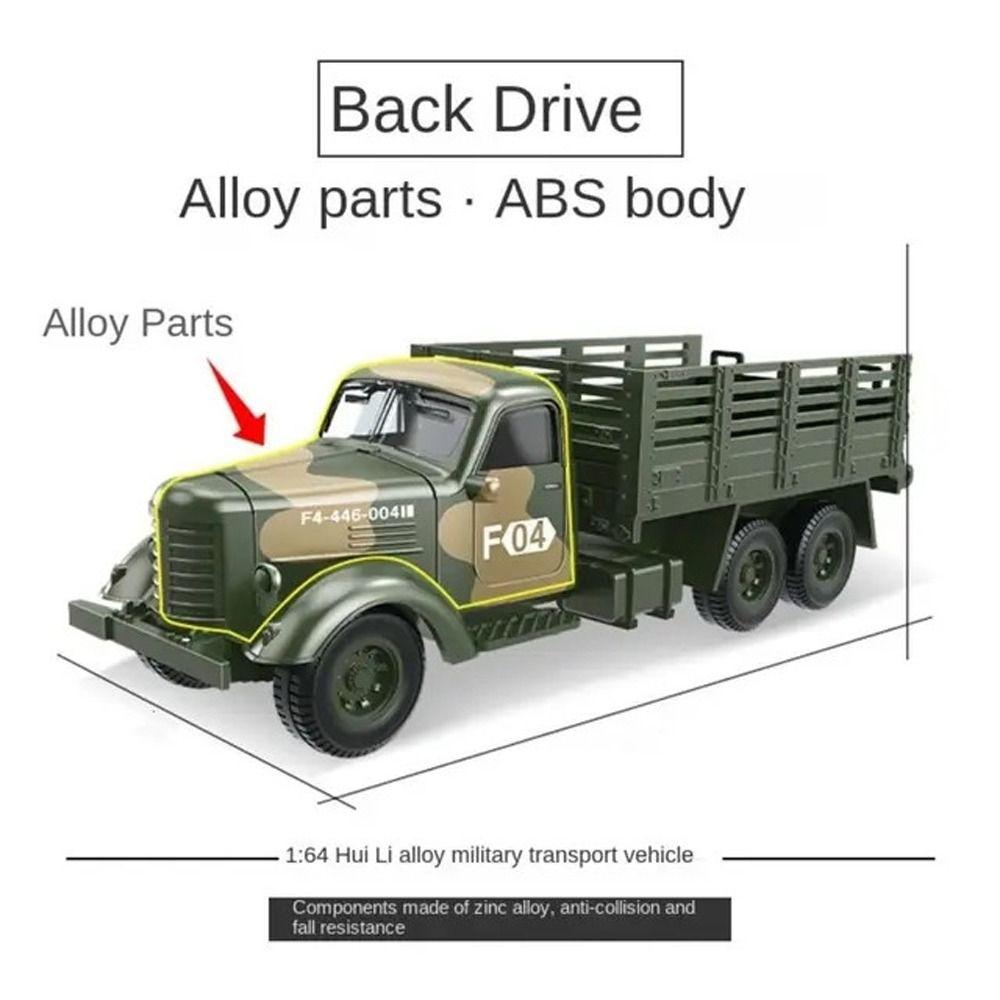 Model Toy Pull Back Cars Simulation Armored Vehicle Toy Educational Tank Model Car  Boys Gift