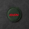 2pcs Car Badge Coasters Suede Water Cup Bottle Holder Anti-slip Mats Accessories For Hyundai Tucson Solaris GDI I20 I30 IX20 i10 B32