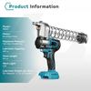 15000PSI Oil Injector Cordless Portable Lubricating Bearing Power Tool High Pressure Electric Grease Gun