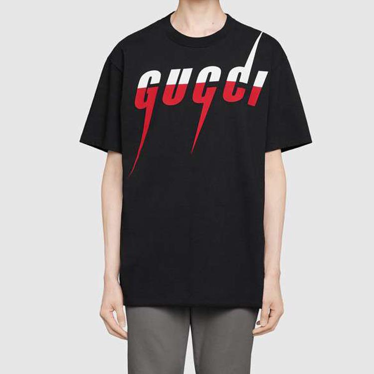 GUCCI Pre Owned Logo print T shirt 565806-XJAZY-1141-