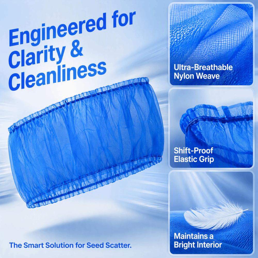 Stretchy Skirt Seed Catcher Guard Net Soft Airy Parrot Nylon Mesh Cover  For Bird Cage