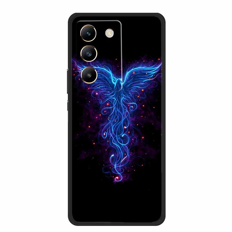 Phone Case For Vivo V30 Lite 4G Back Cover Case Shockproof Black Silicone Soft Funda For Vivo V30 Lite Case 6.67" V 30 Lite Capa