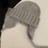 Ear Protection Knitted Trapper Hat Knitting Knitted Hooded Caps New Knitted Wool Flying Hat