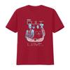 The Cult Love Band Rock T Shirt for Fashion Print Vintage Washed Unisex Homme Stylish Fashion Soft Comfortable