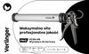 Pro 25:1 Aluminum Tube Press for 4000N Verlinger Tubes and Sachets