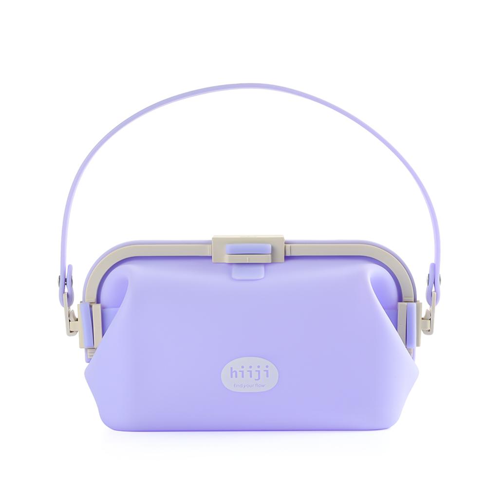 Hiji Silicone Swim Bag Jelly Box Lavender S
