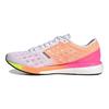 adidas Adizero Boston 9 White Screaming Pink Women Sneakers Cloud-White Silver-Metallic H68744