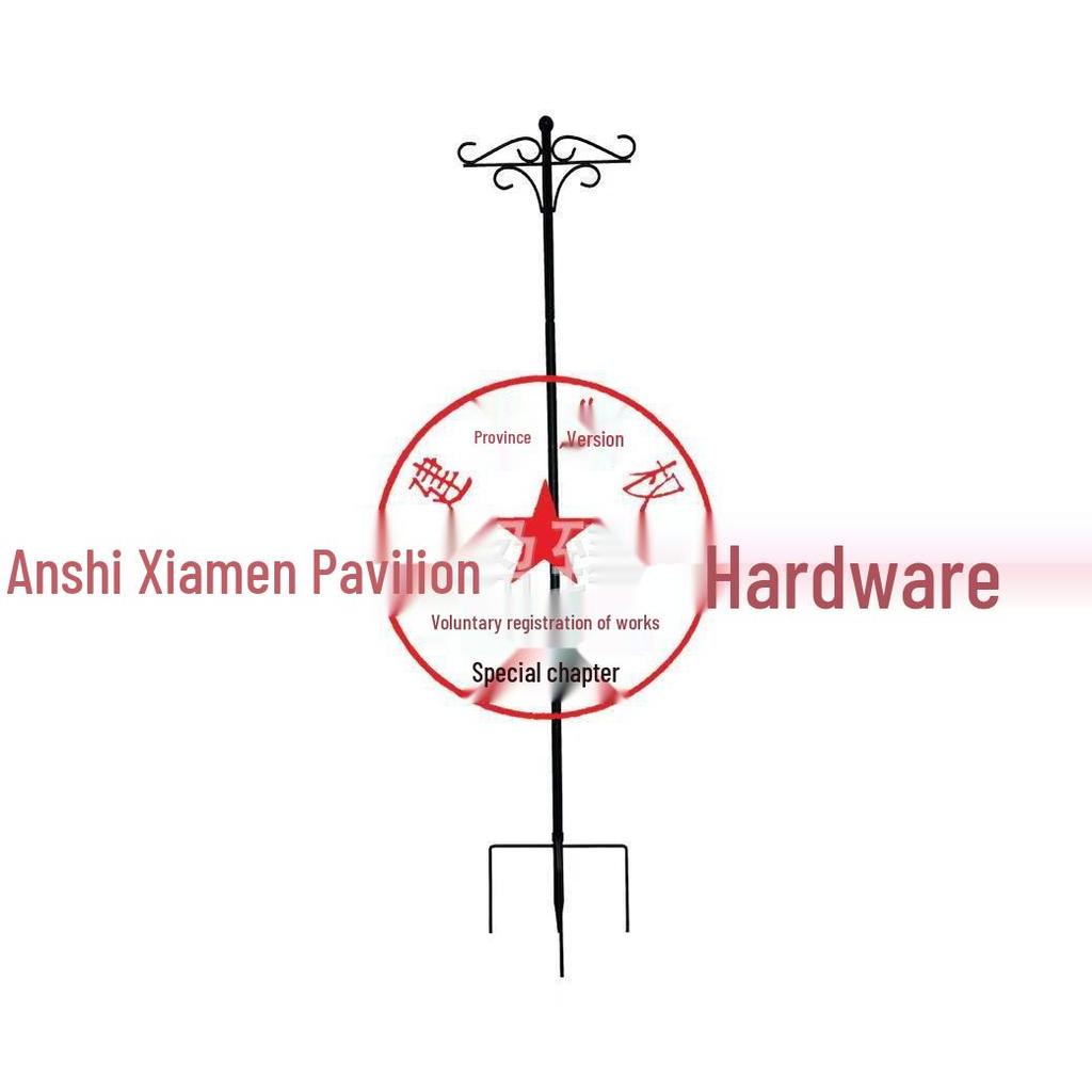Outdoor Iron Art Metal Shepherd Hook for Garden and Wedding Decoration