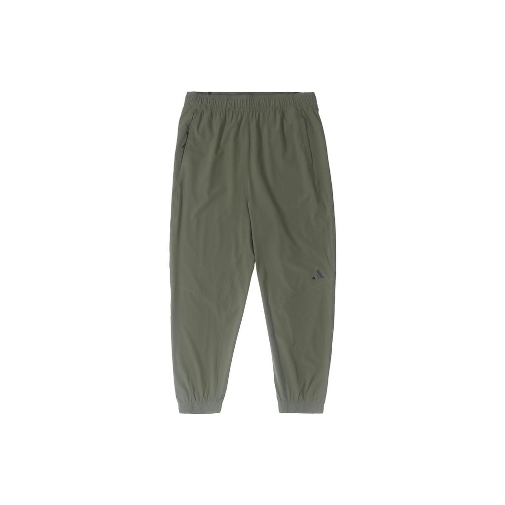 Adidas Designed For Training Pro Series Strength Joggers With Contrast Logo Men Bottoms Olive-Green HY3793