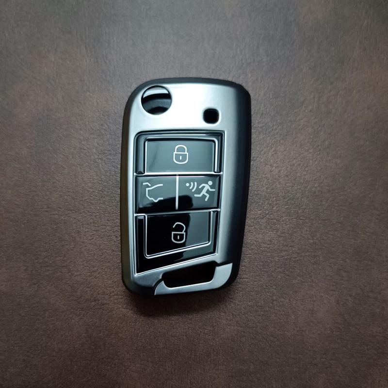 

Flip Remote For Volkswagen Vw Golf 7 Alltrack Mk7 Tiguan Seat Ateca Leon Fr 2 Ibiza Skoda Octavia Car Key Case Cover Accessories