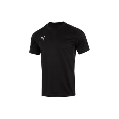 Solid Color Casual Breathable Fitness Sports Training Outdoor Fashion Comfortable Crew Neck Short Sleeve T-Shirt Men Tops Black 658636-03