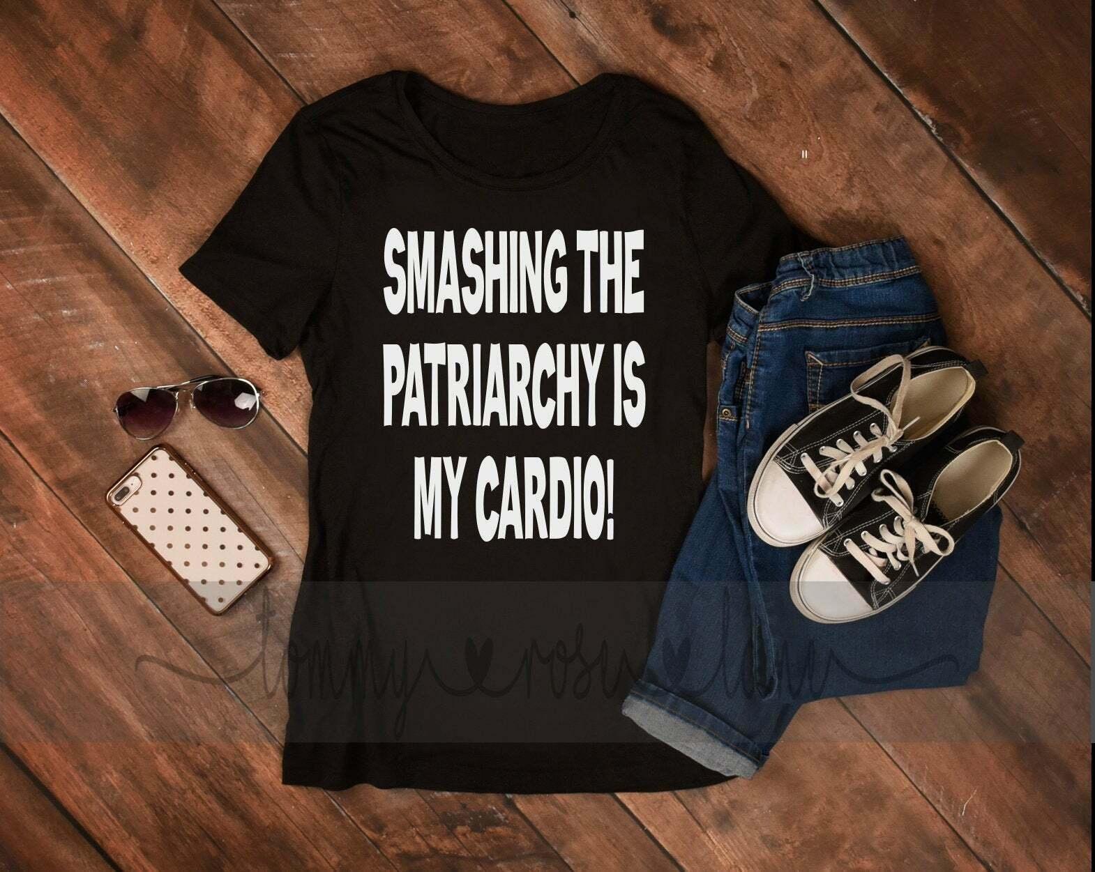 

Футболка унисекс «Smashing The Patriarchy Is My Cardio» Футболка унисекс «Феминизм» Equ