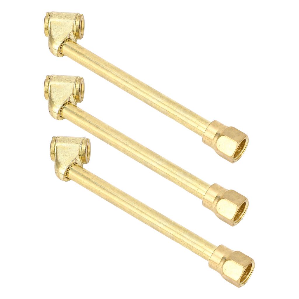 10 Sets Dual Head Air Chuck 1/4in FNPT Thread Iron Zinc Alloy 2 Way Connect Air Chuck with Quick Plu