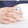 Gica Gema 100% 925 Sterling Silver Engagement Rings For Women Sparkling Zircon Party Fine Jewelry