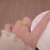 Elegant Niche Design Heart-to-Heart Index Ring for Women: Trendy Chinese Style with Light Luxury Feel
