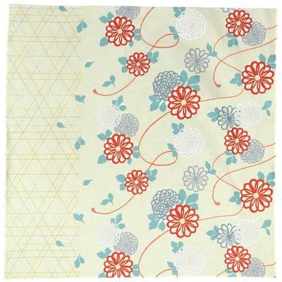 Musumi Furoshiki 150 Best Clothes Tsutsumi Chrysanthemum Yellow 150cm Cotton