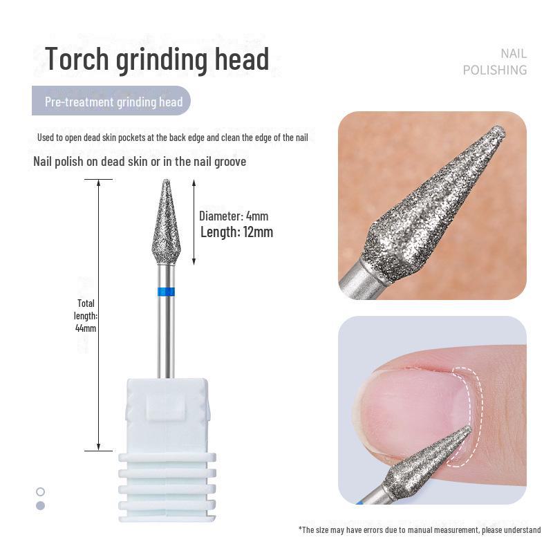 Russian Style Manicure Grinding Tool Set for Dead Skin Removal