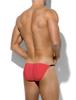 Arjen Kroos Herren T-Back Bikini Slips, Sexy Dessous, Atmungsaktiv, AK2158-A1-Rot, 1 Stück, XL