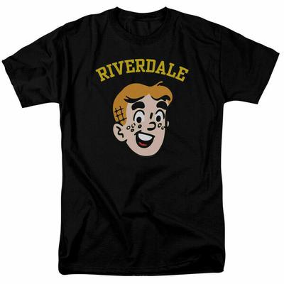 Archie Comics Archie Riverdale T Shirt Licensed Comic Book Tee Black