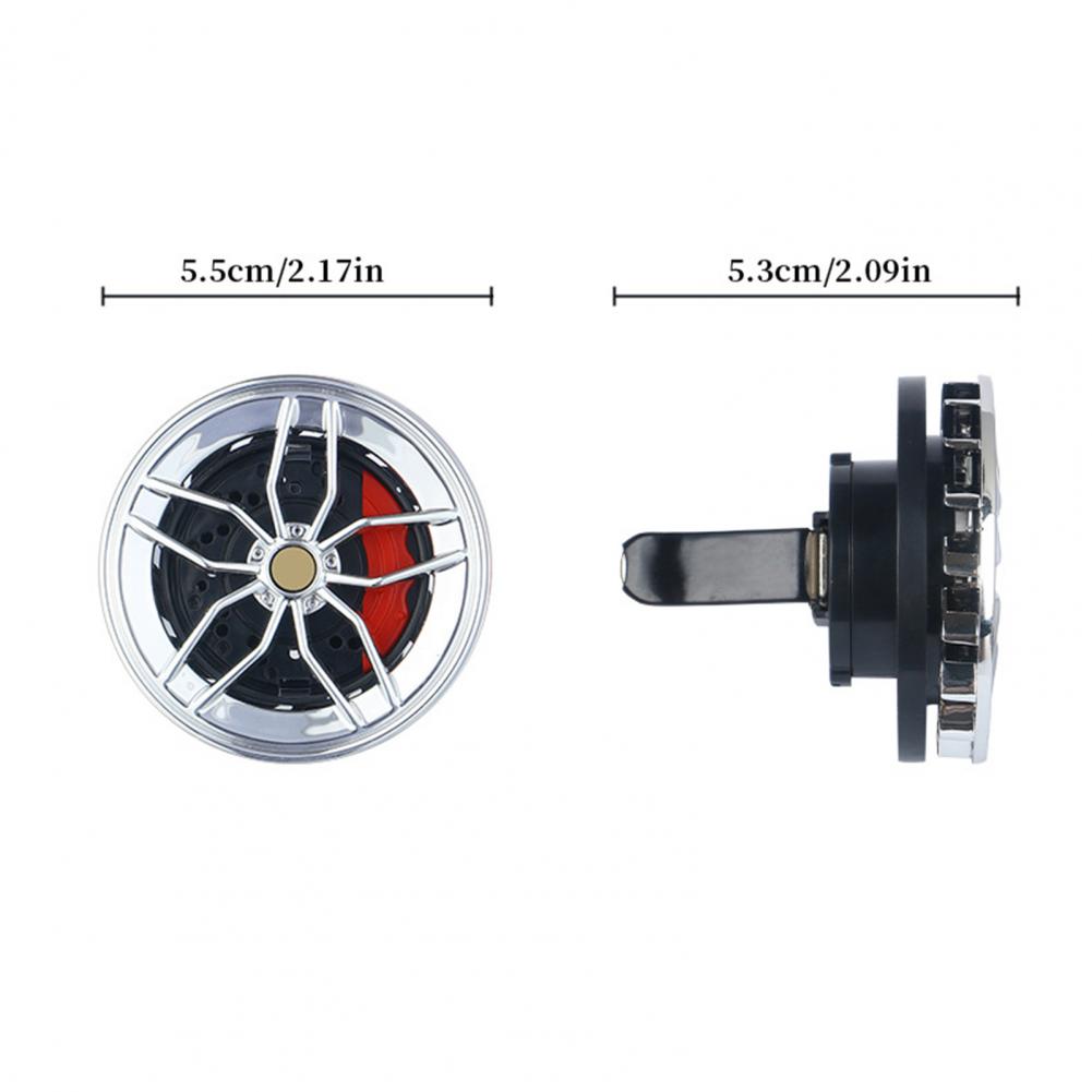 Car Aromatherapy Diffuser Dual Mode Car Air Freshener Hub-rotating Aromatherapy Diffuser For Automotive Perfume Fragrance