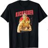 Vintage Cult Jean Claude Van Damme Kickboxer Movie Print T Shirt Woman Male Harajuku Classic O-neck Streetwear cotton
