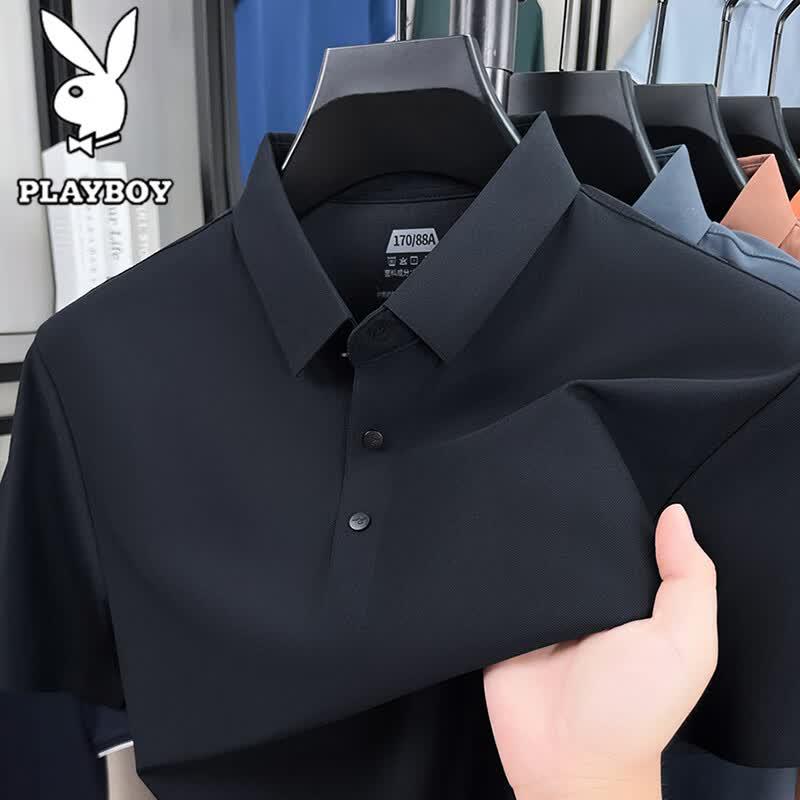 PLAYBOY Men s Short-Sleeve Polo Shirt 48/M