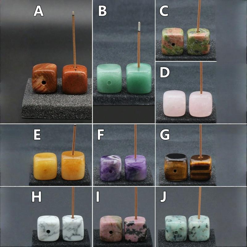 1 Stück, Mini-Ständerbasis Naturstein Dekoration geeignet für Halloween, Herbst, Weihnachten