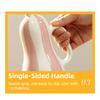 Striped Pattern Ceramic Oil Bottle Ergonomic Grip with Handle Olive Oil Dispenser Underglaze Embossed Household