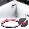 2M Chrome Car Door Body Guard Scratch Protector Strips Molding Trim Accessories
