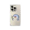 Square Back Tube Protection Clear Case For iPhone 12 16 ProMax 14 Pro Max 13 15 Plus 11 Anti-Oxygen,Eating Full, Little Monster Pattern Casing