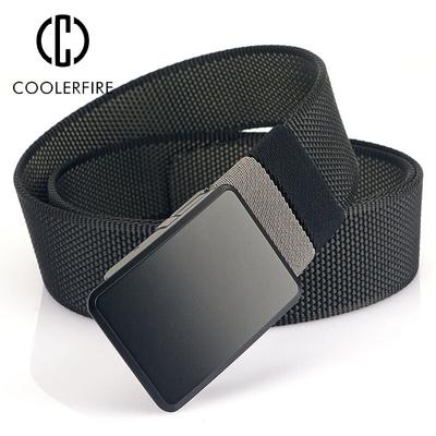 Mens Belts Nylon Webbing Double Sided Tactical Belt Military Canvas Casual Fabric Rotatable Buckle Jeans Army Waist Strap HB093
