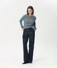 Aau Denim-Like Slacks_Indigo