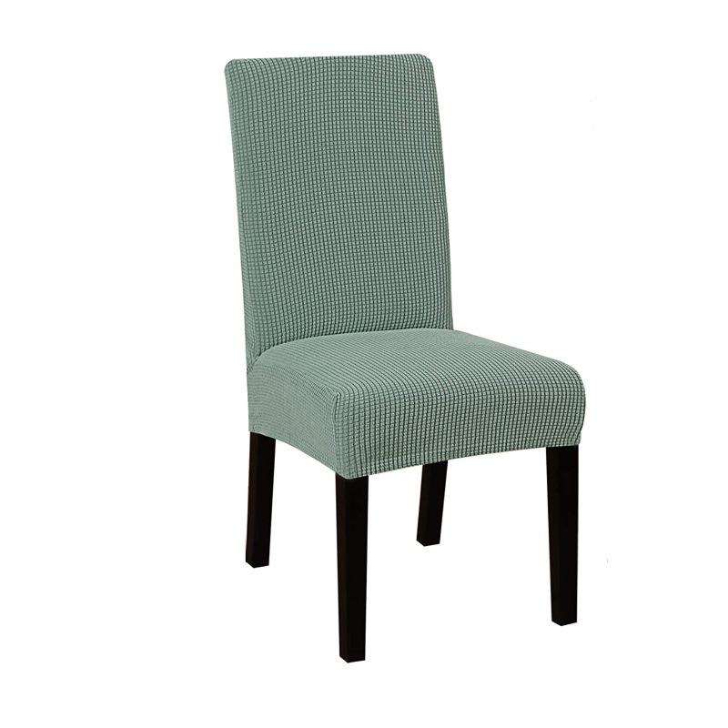 Elastic Waterproof Office Chair Covers Scratch-Proof Removable Protectors Soft Anti-Dust Stain For Home Dinning Chairs Cover