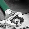 Adjustable Universal Wrench - Carbon Steel Electroplated with Durable Plastic Handle (Durable, High-Strength Hand Tool for Car)