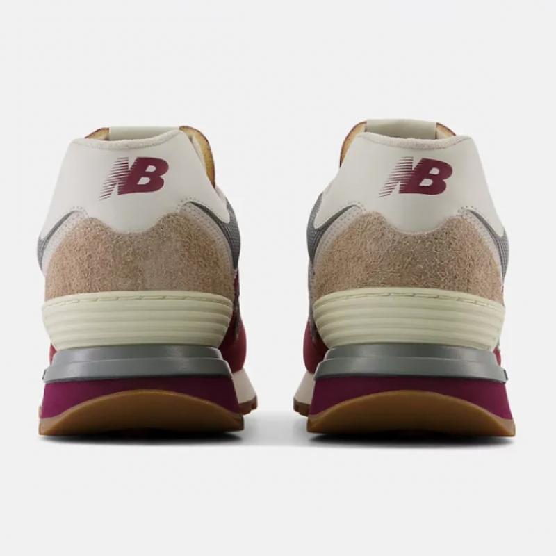 New Balance Sneakers Unisex 574 Legacy Burgundy Beige